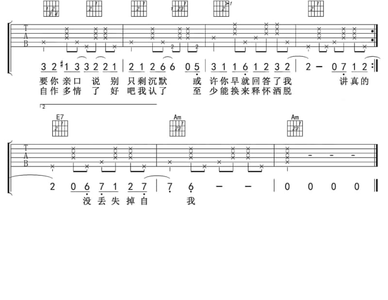 《我想要的音乐到底该是什么风格》吉他谱_本兮