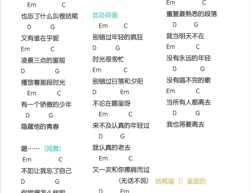 《隐形的翅膀》吉他谱_碧娜
