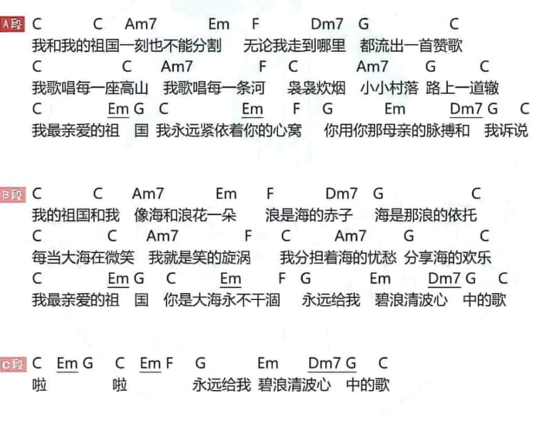《其他人》吉他谱_曹方