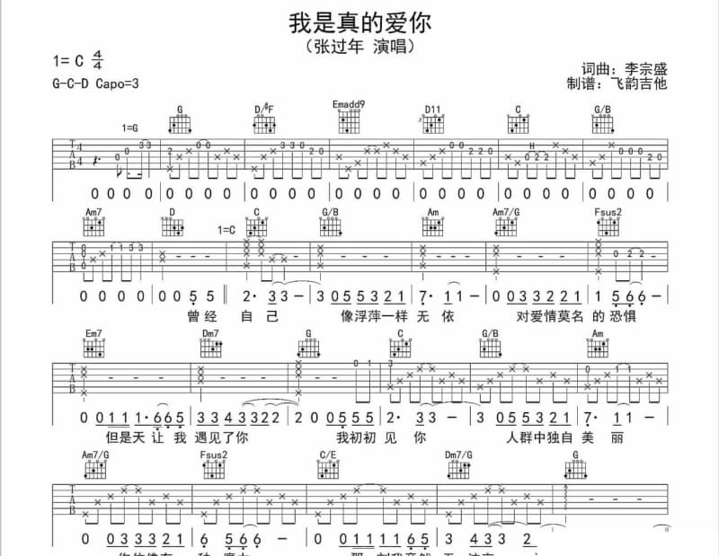 《Lonely Night》吉他谱_黄晨晨