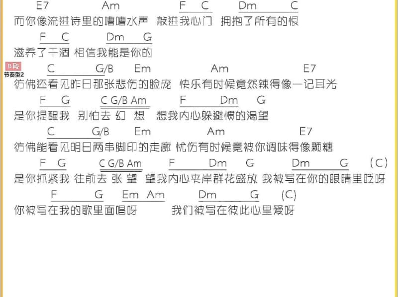 《向快乐看齐》吉他谱_吕继宏