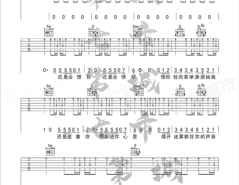 《我是大主播》吉他谱_董夏娟