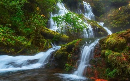 青山绿水唯美短语