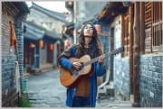 《等不到的你》吉他谱_金艾娜_吉他弹唱谱4/4拍