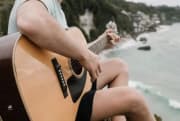 《两只蝴蝶》吉他谱_庞龙_吉他弹唱谱4/4拍
