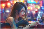 《风轻轻》吉他谱_宋宇宁_吉他弹唱谱4/4拍