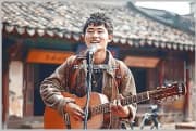 《阳光节拍》吉他谱_琼雪卓玛_吉他弹唱谱4/4拍
