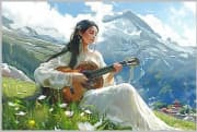 《梦乡》吉他谱_谭娟_吉他弹唱谱4/4拍