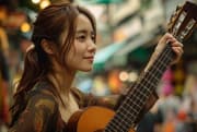 《风与叶子》吉他谱_馨予_吉他弹唱谱4/4拍
