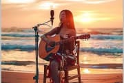 《大海啊故乡》吉他谱_朱明瑛_吉他弹唱谱4/4拍