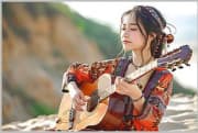 《你的眼神骗不了我》吉他谱_朱妍_吉他弹唱谱4/4拍